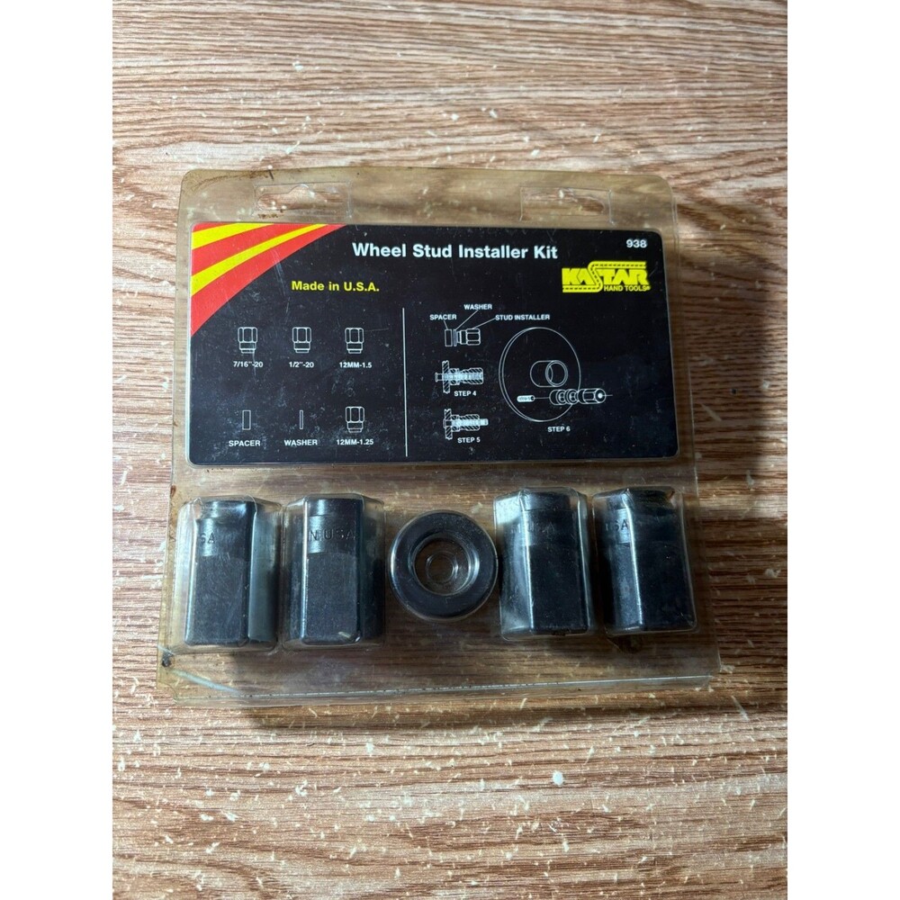 Wheel Stud Installeer Kit Made In Usa Kastar Hand Tools #938